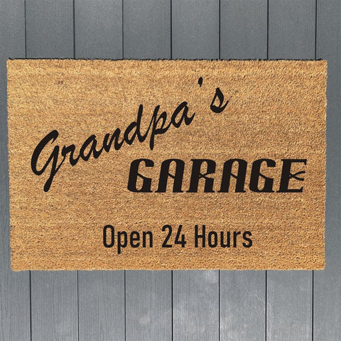 CUSTOM Garage Doormat - TWB Home Decor