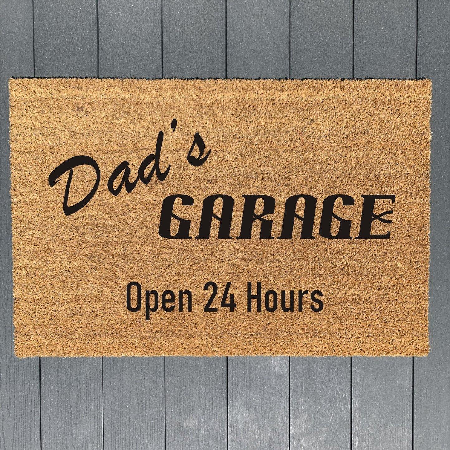 CUSTOM Garage Doormat - TWB Home Decor