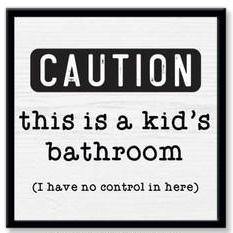 Potty Signs - TWB Home Decor