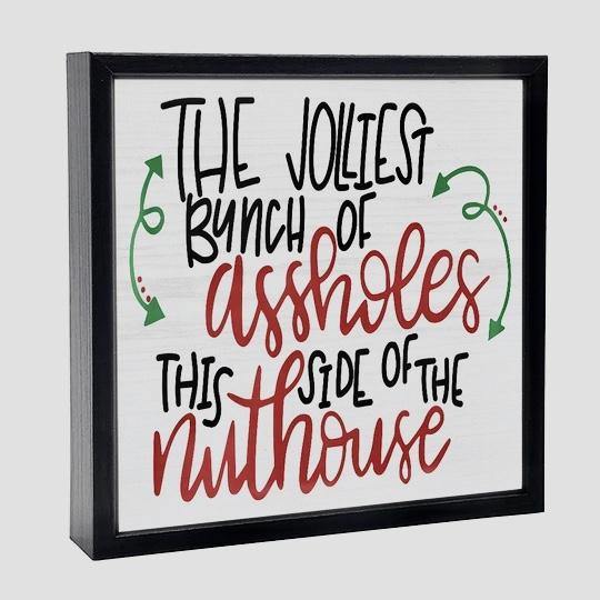 Christmas Box Signs - TWB Home Decor
