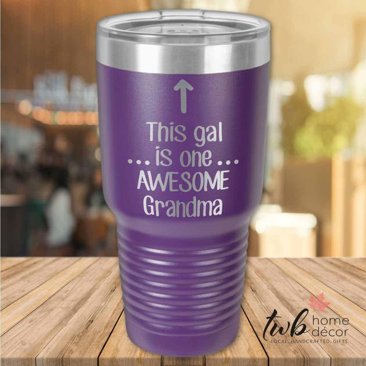 Awesome Grandma Thermal - TWB Home Decor