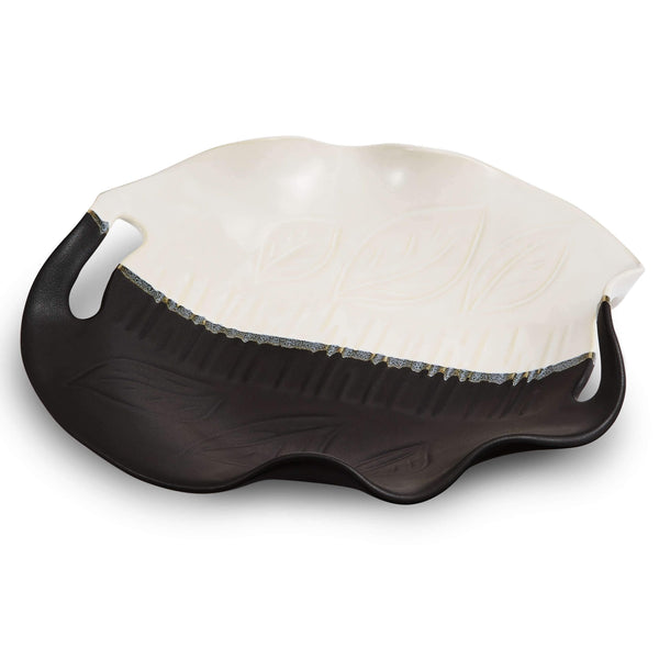 Platter with cut-out handles - TWB Home Decor