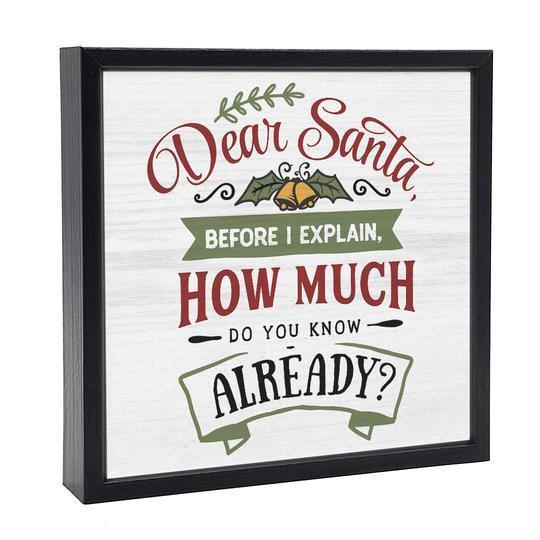 Christmas Box Signs - TWB Home Decor