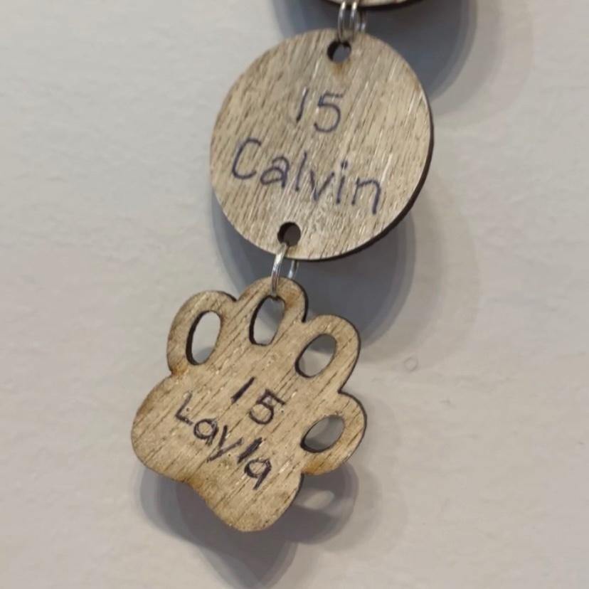 Family Celebration Extra Pack - 5 Pawprints - TWB Home Decor