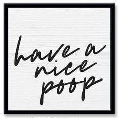 Potty Signs - TWB Home Decor