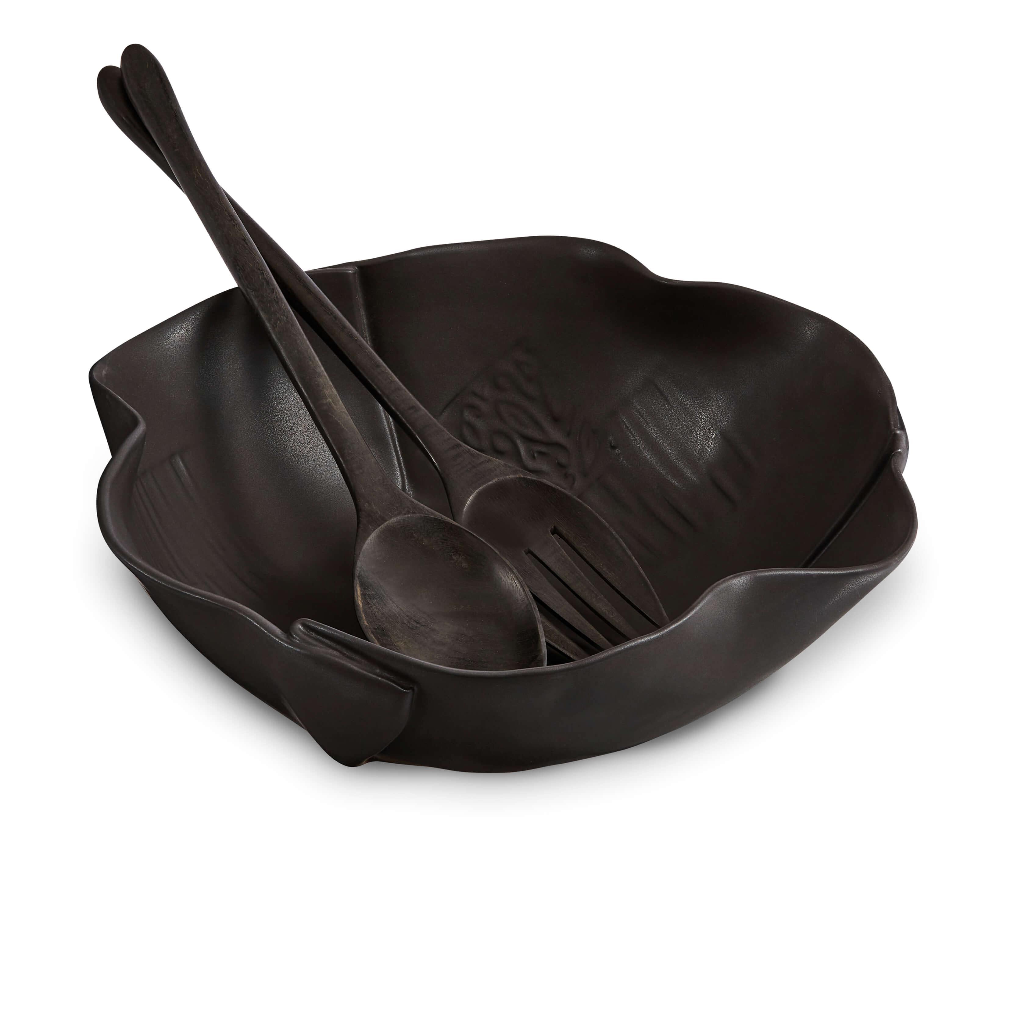 HP Large Salad Bowl (incl lg servers) - TWB Home Decor
