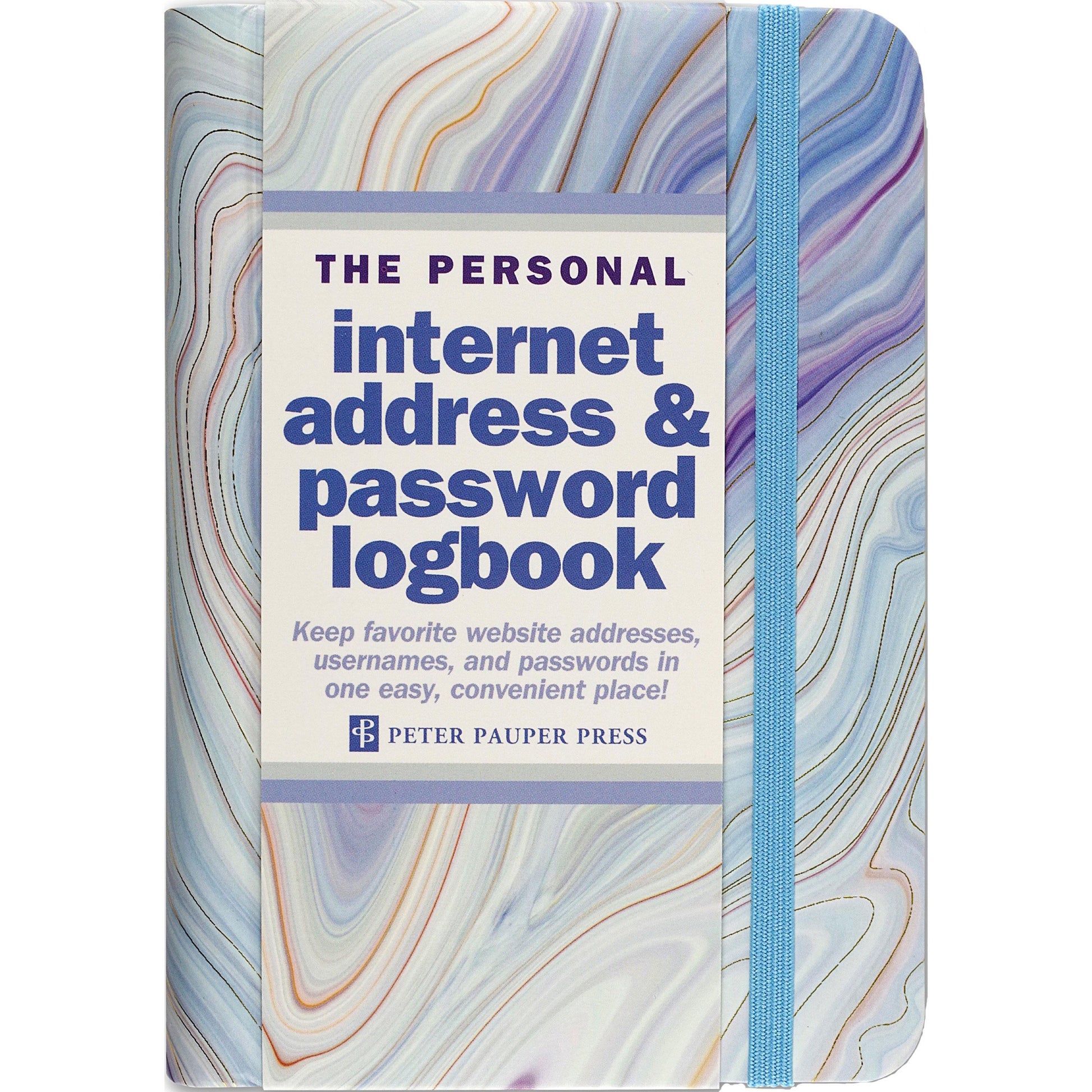 Internet Address & Password Logbook - TWB Home Decor