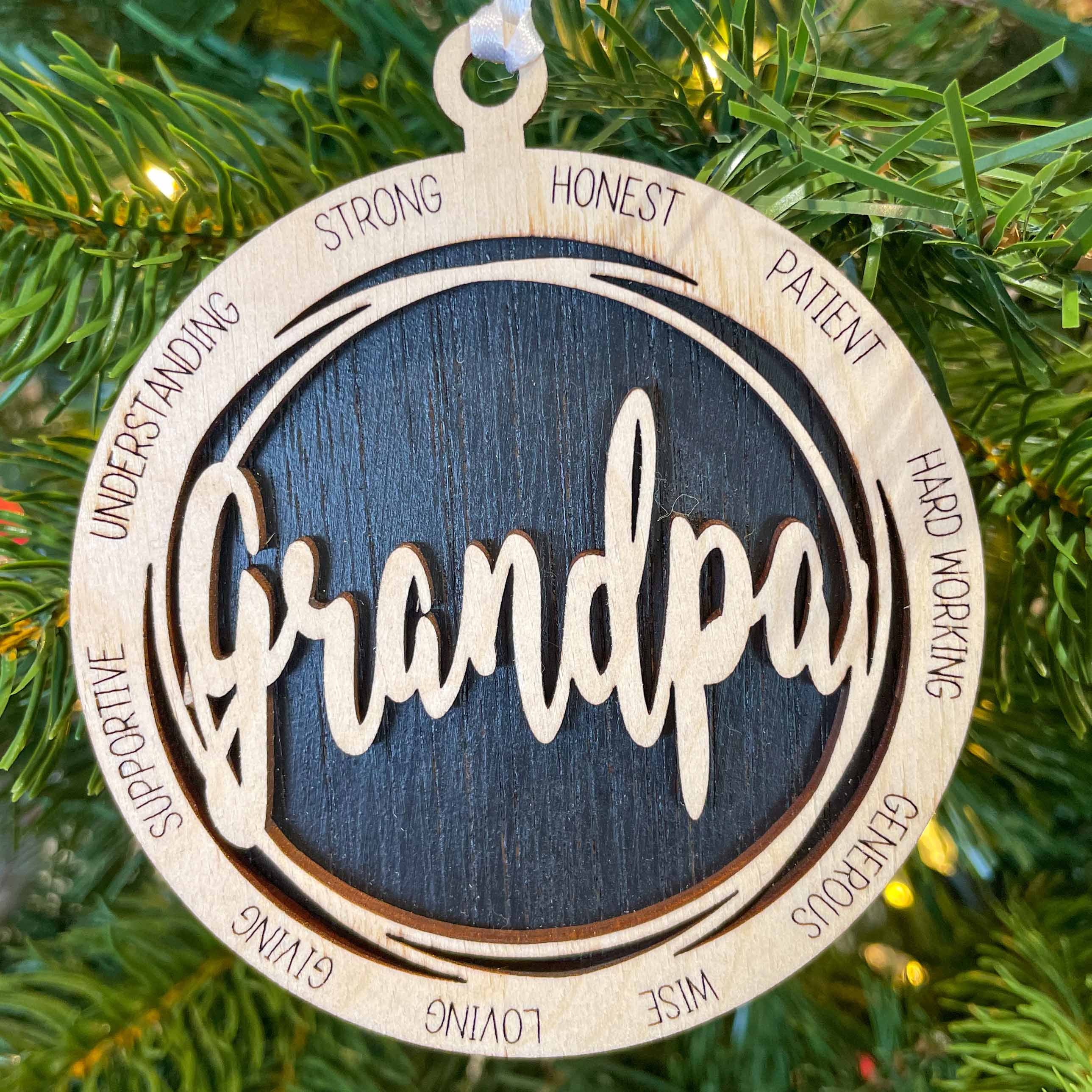 Grandpa Ornament