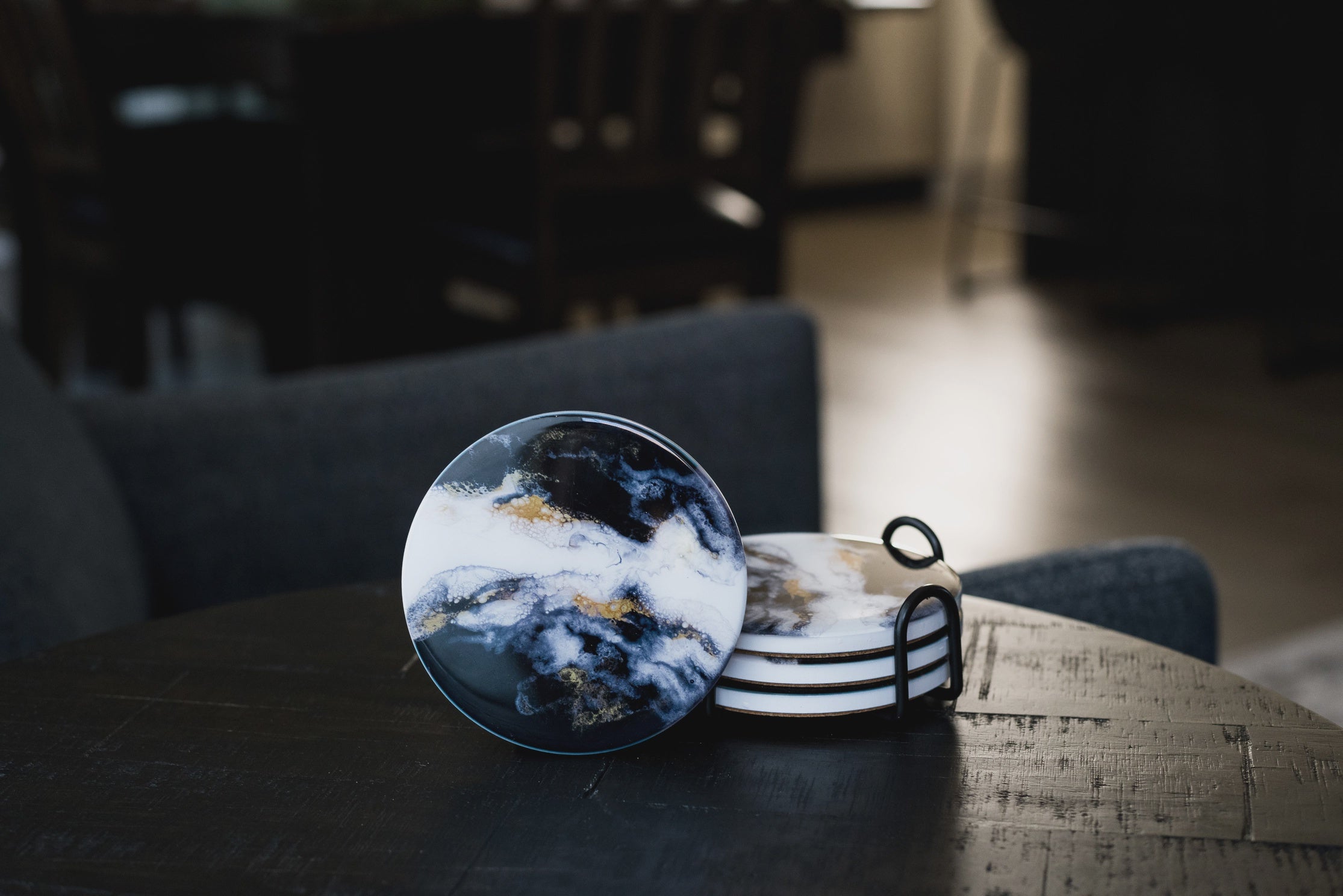 Ceramic Resin Coasters