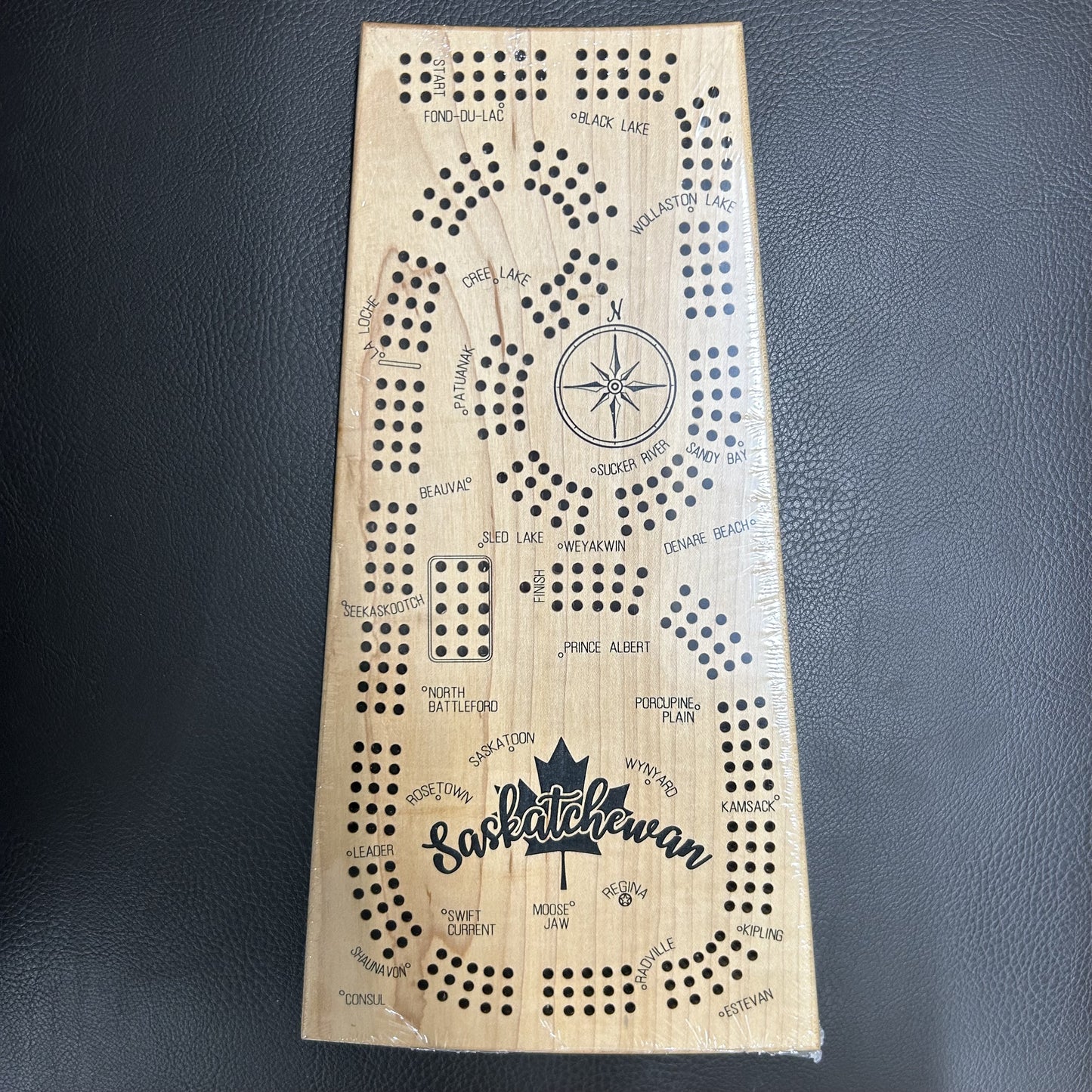 Saskatchewan Cribbage Board