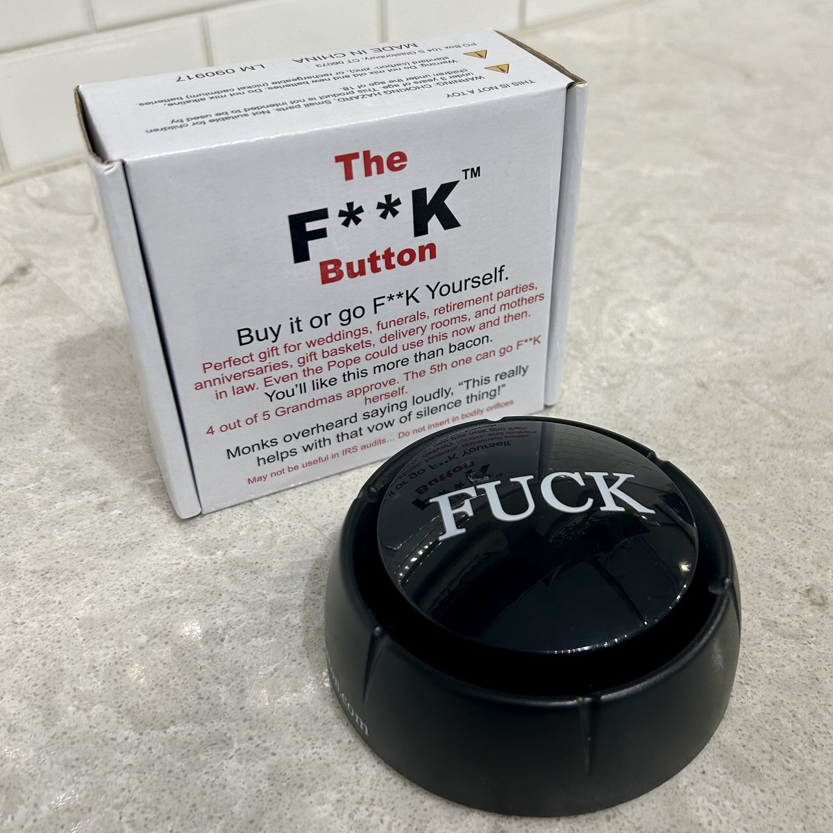 F**k Button – TWB Home Decor
