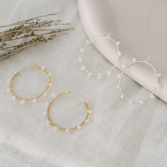 Jolie Hoop Earrings