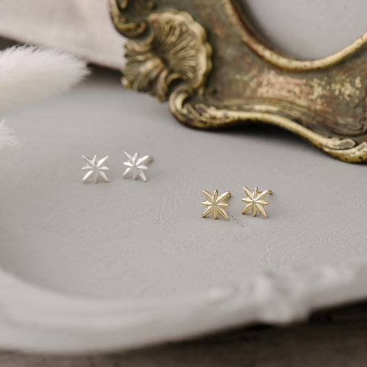 North Star Stud Earrings