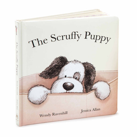 JellyCat The Scruffy Puppy Book