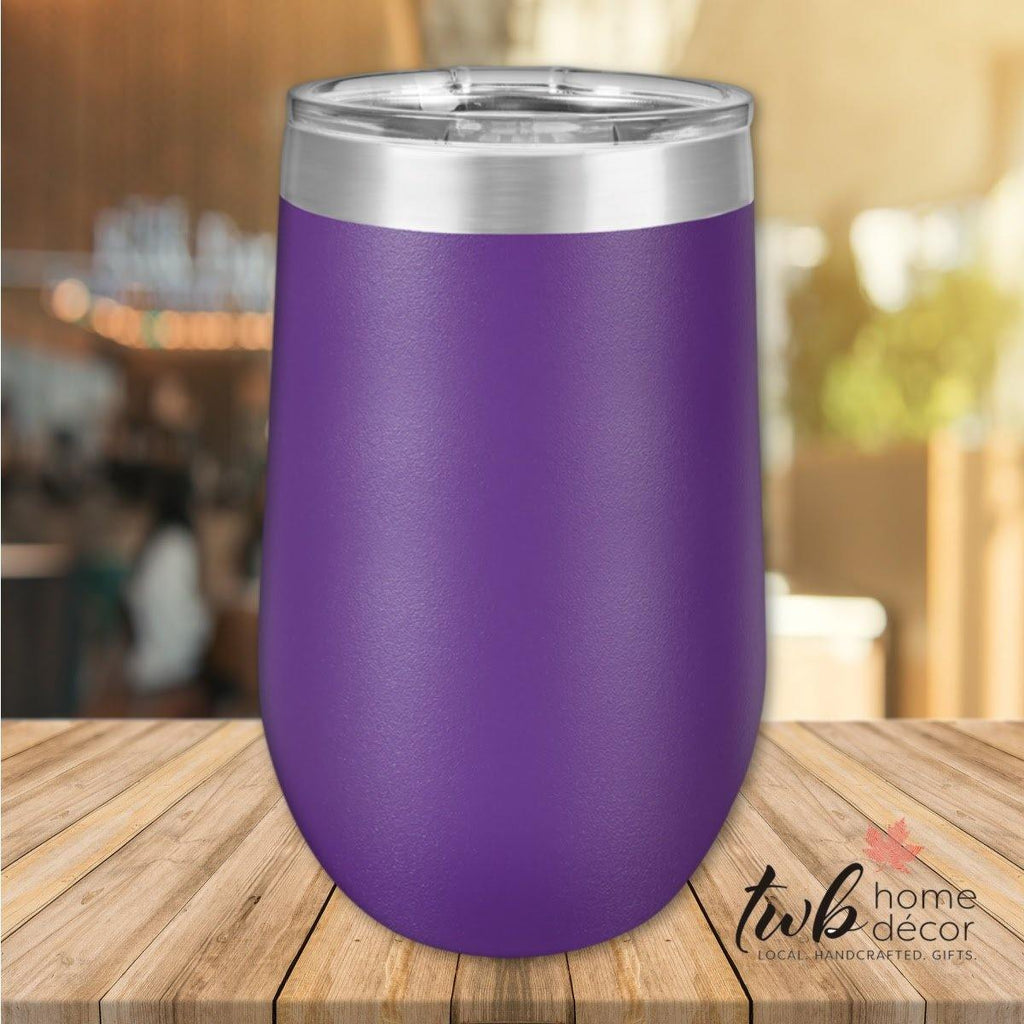 CUSTOM 16oz Stemless Thermal - TWB Home Decor