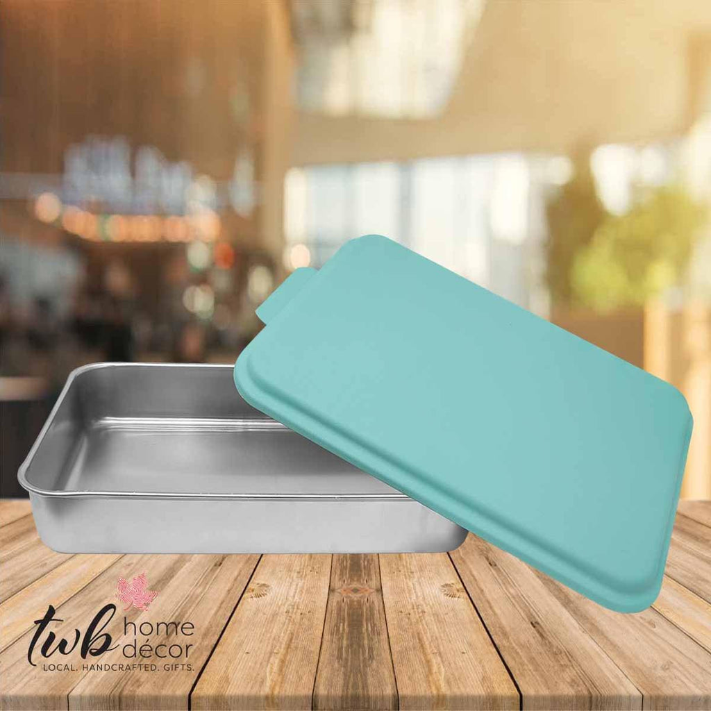The ...'s Kitchen Cake Pan with lid - CUSTOM - TWB Home Decor