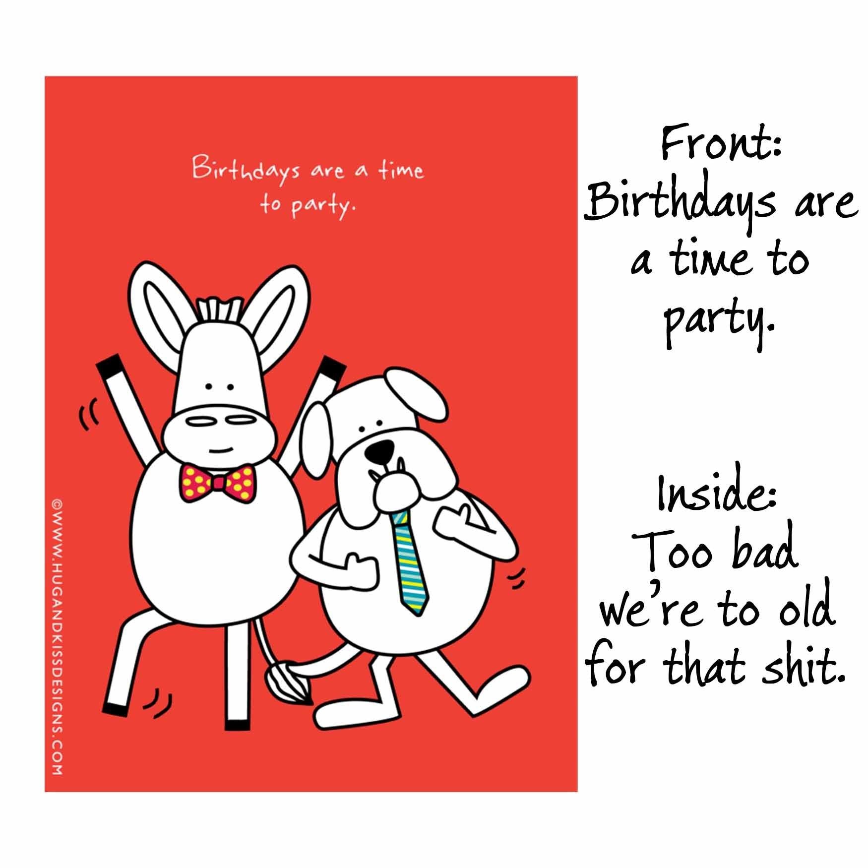 Cheeky Birthday Cards - TWB Home Decor