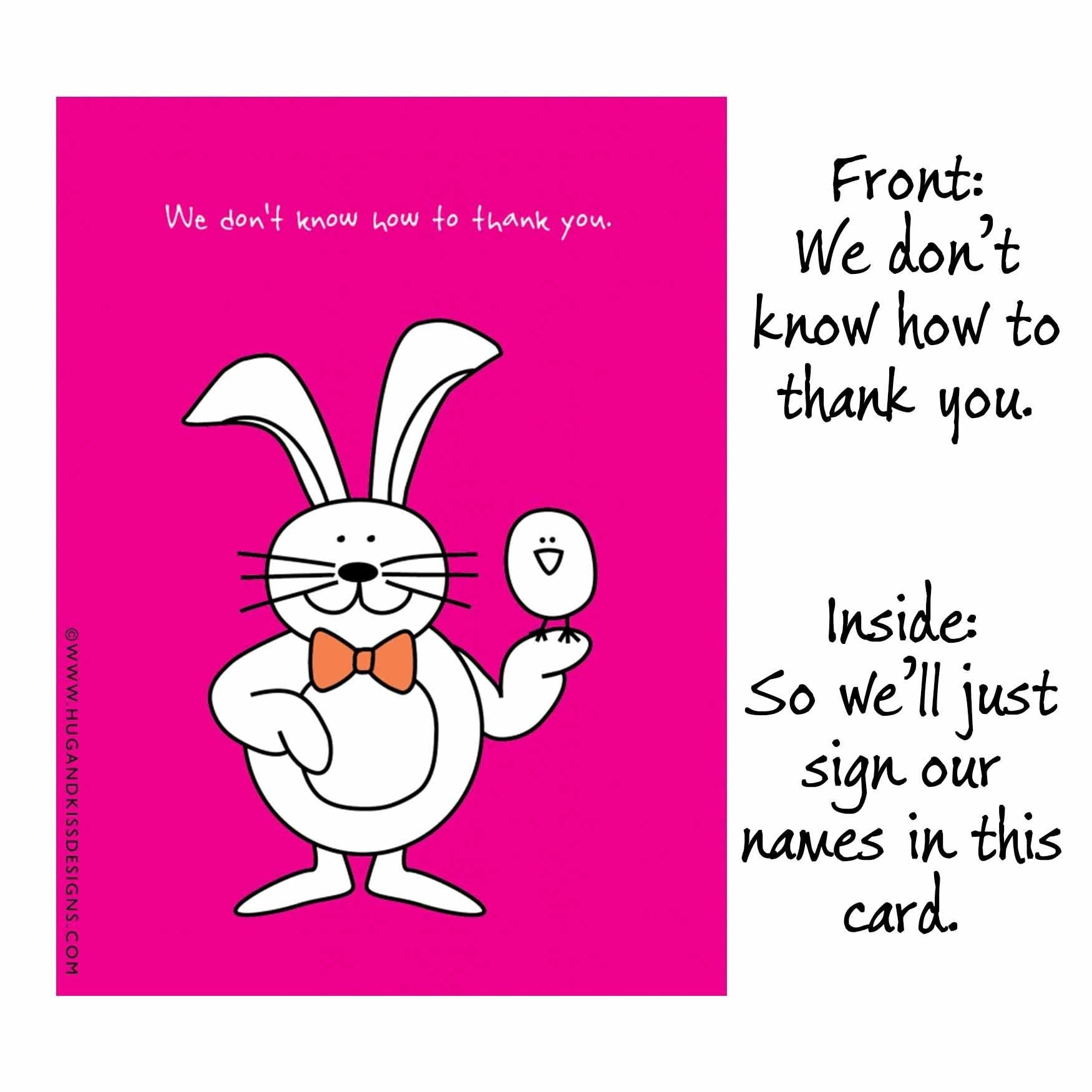 Thank You Cards - TWB Home Decor