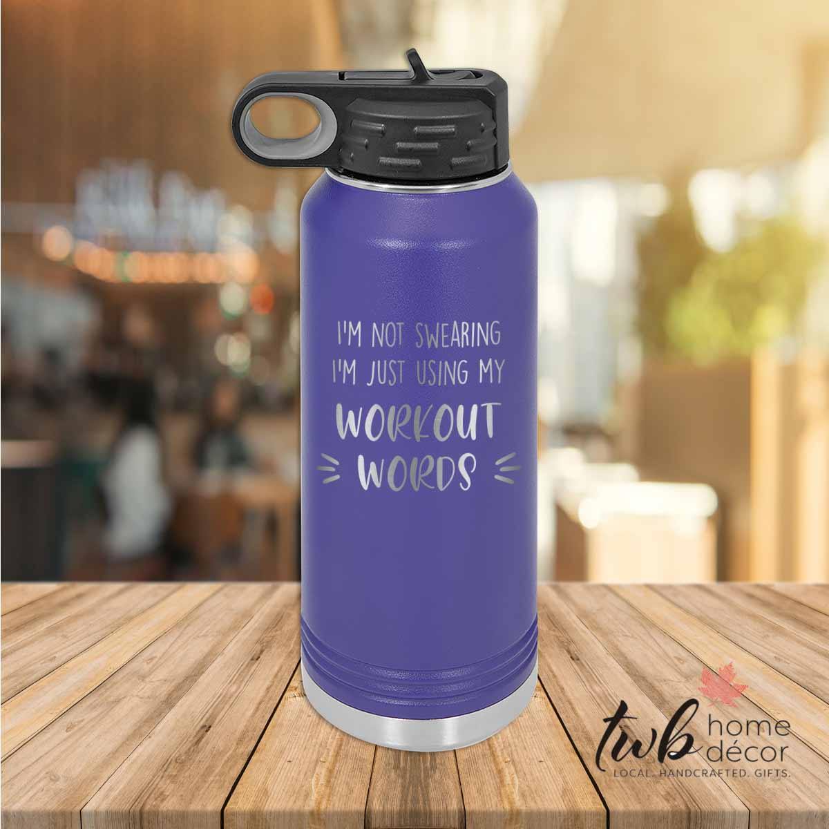 Workout Words Thermal - TWB Home Decor
