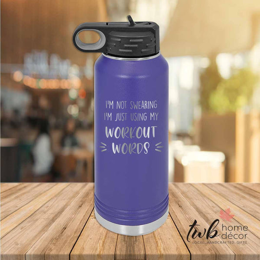 Workout Words Thermal - TWB Home Decor