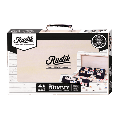 Rummy Deluxe Wood Case - TWB Home Decor