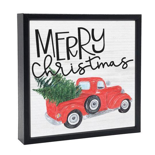 Christmas Box Signs - TWB Home Decor