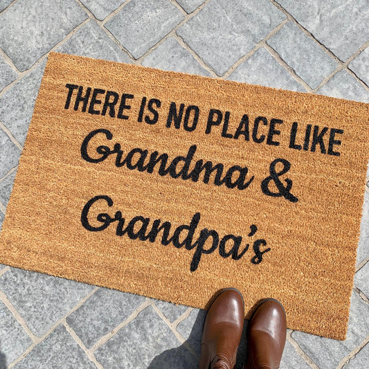 CUSTOM There is no place like... Doormat - TWB Home Decor