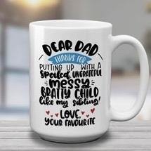 Family/Mom/Dad Coffee Mugs (15oz) - TWB Home Decor