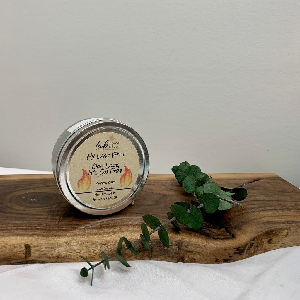 TWB Sassy Tin Candles