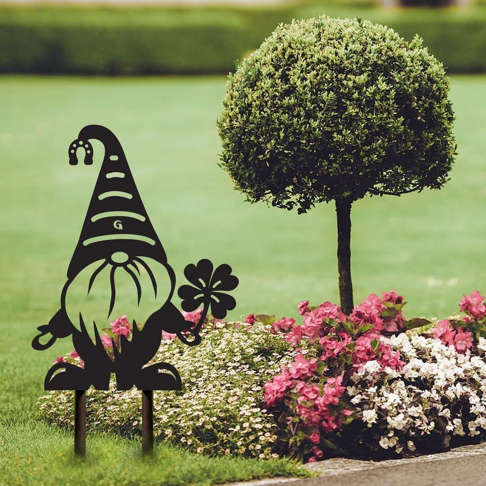 Metal Ground Gnomes - TWB Home Decor