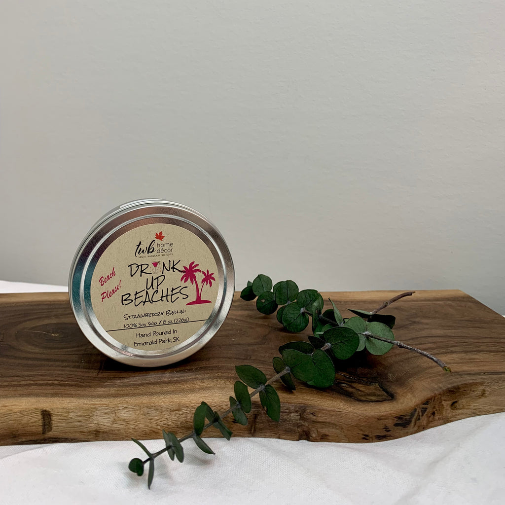 TWB Sassy Tin Candles