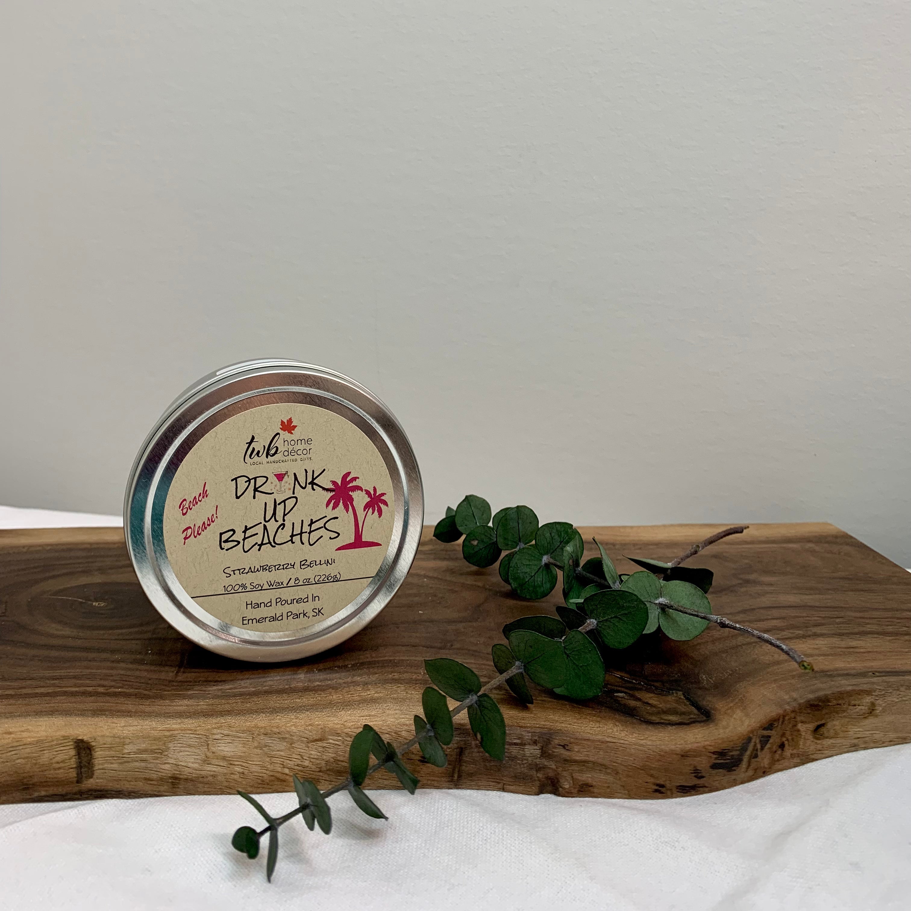 TWB Sassy Tin Candles