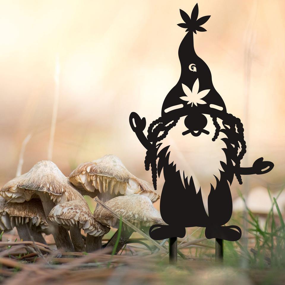 Metal Ground Gnomes - TWB Home Decor